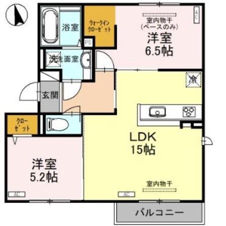 クラッセ　B棟の物件間取画像